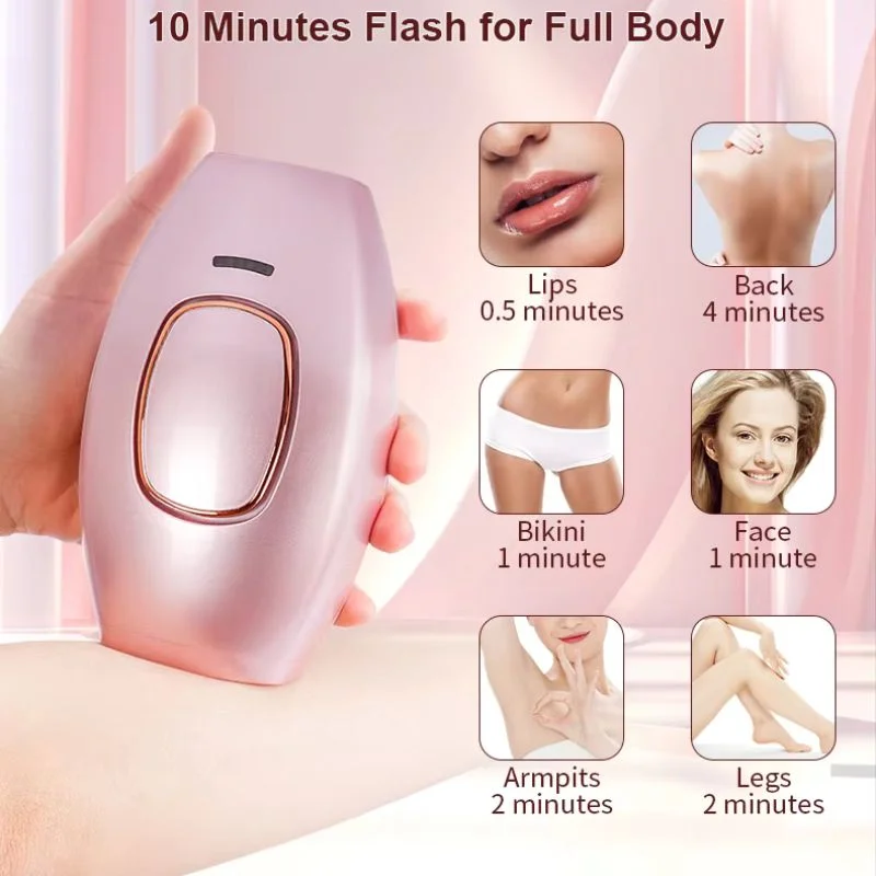 IPL Laser Hair Removal Device | Permanent Hair Reduction Epilator | Painless Body Hair Remover - Image 5