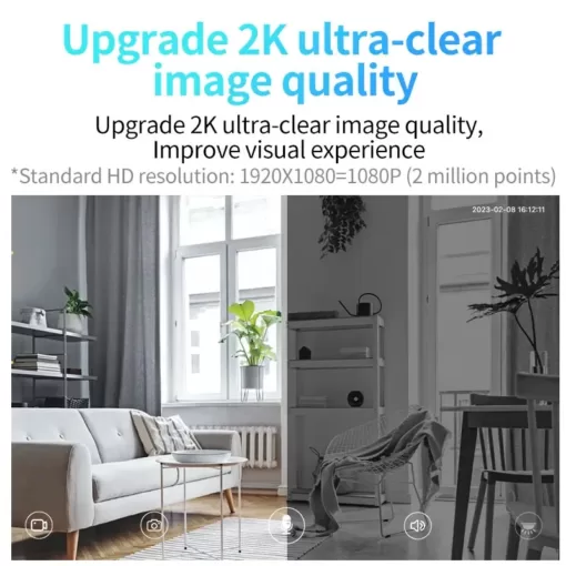 A9 1080P HD Magnetic WiFi Mini Camera | Wireless Security Camera with Night Vision & HDSF App Support - Image 5