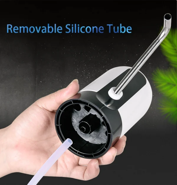 Portable Electric Automatic Water Pump & Dispenser | USB Rechargeable, Hygienic, Easy-to-Use - Image 7
